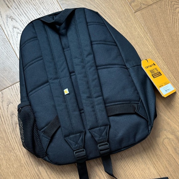 Carhartt Canvas Backpack CB0411 - Rain Defender - Black - NWT - Picture 9 of 9